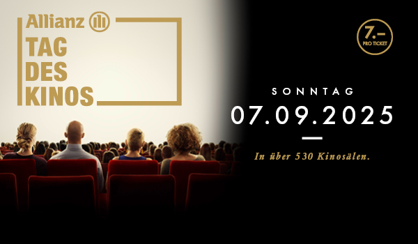 Allianz Tag des Kinos am 07.09.2025